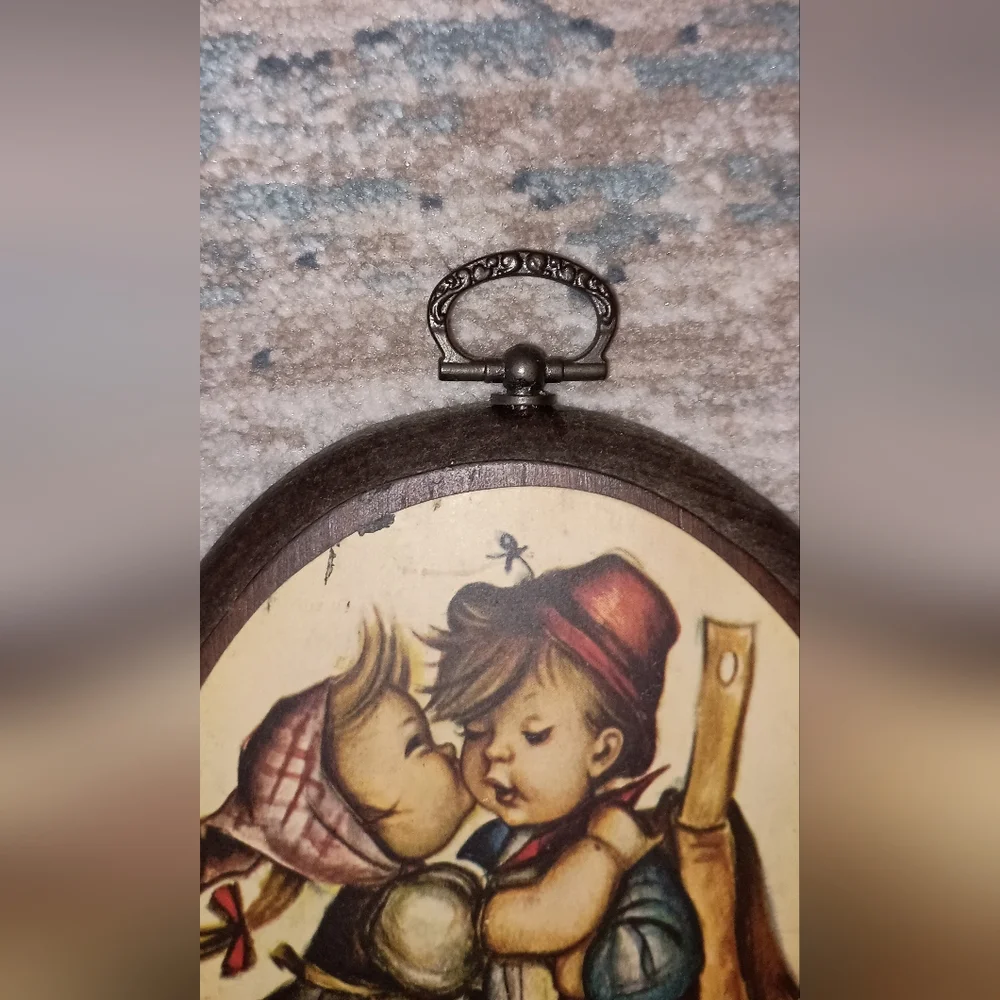 Vintage Hummel Wall Plaque with Children